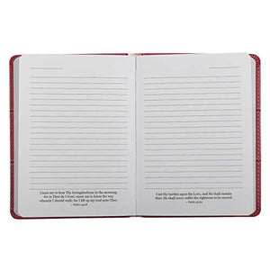 Christian Art Gifts Pink Faux Leather Journal