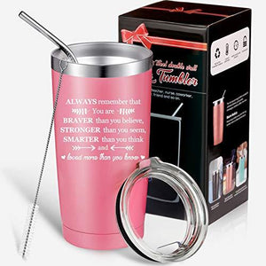 Inspirational Tumbler (Pink)