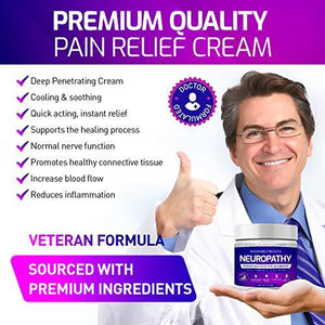 Neuropathy Nerve Pain Relief Cream 2oz