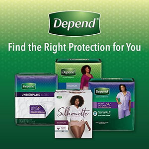 Depend Fit-Flex Adult Incontinence Underwear for Women, Disposable, Maximum Absorbency, Small, Blush, 80 Count