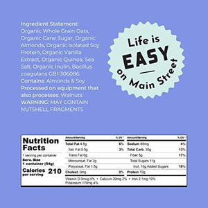 Bakery On Main, USDA Organic,10g - Almond & Vanilla, 1.9oz (Pack of 6)