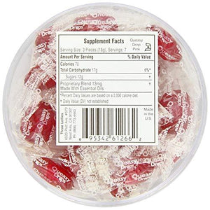 Queasy Drops - Supporting Breast Cancer Awareness | 3 Pack: 21 Drops Each Raspberry