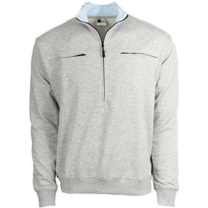 Easy Port Access Chemo Pullover in French Tarry - Best Gift for Cancer Patients (XL, Grey)