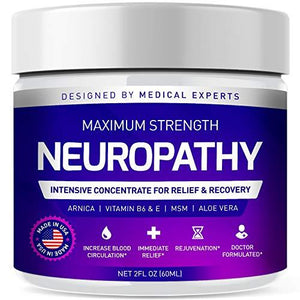 Neuropathy Nerve Pain Relief Cream 2oz