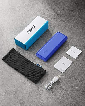 Anker PowerCore 20100mAh Portable Charger - Ultra High Cell Capacity Power Bank with 4.8A Output and PowerIQ Technology, External Battery Pack for iPhone, iPad & Samsung Galaxy & More Blue