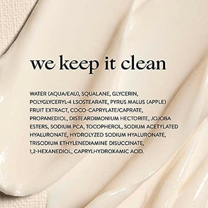 Honest Beauty Hydrogel Cream with Two Types of Hyaluronic Acid & Squalane Oil, 1.7 Fl Oz