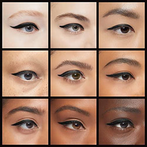 Gel Eyeliner by Almay, Waterproof, Fade-Proof Eye Makeup, Easy-to-Sharpen Liner Pencil, 110 Rich Black, 0.028 Oz