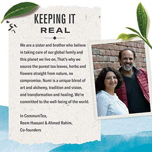 Numi Organic Tea Moroccan Mint, Box of Tea Bags,100 Count (Pack of 1)