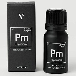 Organic Peppermint Essential Oil (0.3 fl.oz)