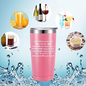 Inspirational Tumbler (Pink)