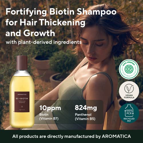 AROMATICA B5+ Biotin Fortifying Shampoo