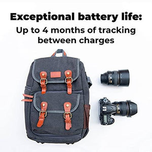 Invoxia Cellular GPS Tracker - Vehicle, Car, Motorcycle, Bike, Senior, Kid, Belongings - Up to 4 Month Battery Life - Free 2 Year Subscription - Built-in SIM - Real-time Anti-theft Alerts - 4G LTE-M