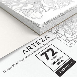 ARTEZA Coloring Book for Adults
