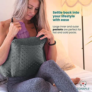 Mastectomy Pillow - Post Surgery Pillow, Breast Pillow for After Heart Surgery, Breast Reduction & Augmentation Patients - Heart Pillow for Sleeping, Recovery & Seatbelt Protection - Boob Pillow Gift