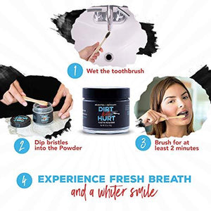 Dirt Don’t Hurt - Tooth Powder with Activated Charcoal, 1.6 oz