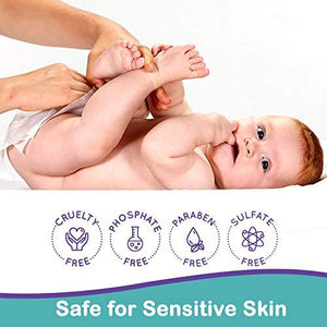 Doctor Butler's Organic Soothing Baby Wipes - with Chamomile and Essential Oils (1 Pack – 60 Wipes)