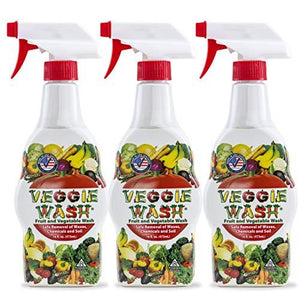 Veggie Wash All Natural Fruit and Vegetable Wash Sprayer