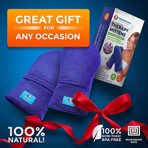 Microwavable Therapy Mittens with Flaxseed