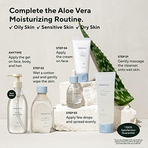 aromatica aloe gel AROMATICA Organic/Soothing Aloe Vera Gel 10.14oz / 300ml, Soothing, Co