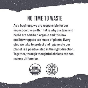 Numi Organic Tea Mate Lemon, 100 Count (Pack of 1) Box of Tea Bags