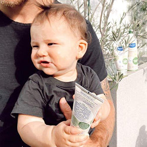 Mustela Baby Organic Hydrating Cream with Olive Oil, Aloe Vera & Sunflower Oil 5.07 Fluid Oz