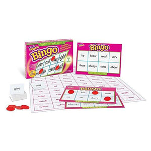TREND ENTERPRISES: Sight Words Level 2 Bingo Game, Exciting Way for Everyone to Learn, Play 6 Different Ways, Great for Classrooms and At Home, 2 to 36 Players, For Ages 5 and Up