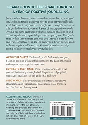 A Year of Self-Care Journal: 52 Weeks to Cultivate Positivity & Joy (A Year of Reflections Journal)