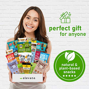 Healthy Gluten Free and Vegan Premium Snacks Gift Basket [20 Count]