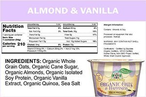 Bakery On Main, USDA Organic,10g - Almond & Vanilla, 1.9oz (Pack of 6)
