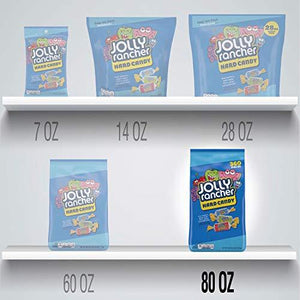 JOLLY RANCHER Assorted Fruit Flavored Hard Candy 5lb Bag (360 Pieces)