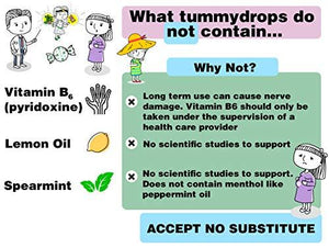 Non-GMO Project Verified Double Ginger Peach Tummydrops 33 Count