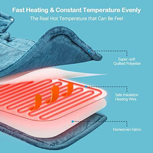 Heating Pad for Neck and Shoulders, Christmas Gifts for Women/Men Mom Dad, 16