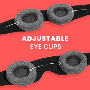 Manta Sleep Mask - 100% Blackout Eye Mask