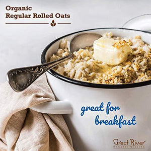 Great River Organic Milling, Oatmeal, 50-Pounds (Pack of 1)