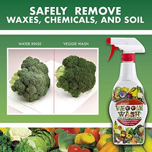 Veggie Wash All Natural Fruit and Vegetable Wash Sprayer