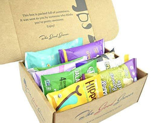 Gluten Free and Vegan (Dairy and Fig Free) Healthy Snacks Care Package