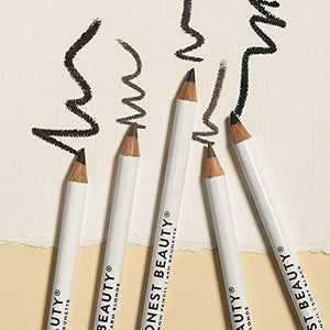 Honest Beauty Eyebrow Pencil, Ash Blonde with Jojoba Seed Oil | Buildable & Blendable | EWG Certified + Dermatologist & Ophthalmologist Tested & Cruelty Free | .039 OZ