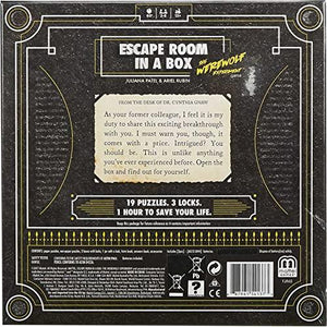 Escape Room In A Box The Werewolf Experiment, Room Escape Group Game For Teens And Adults, With 19 2D And 3D Puzzles, Connects To Amazon Alexa, Makes A Great Gift For 13 Year Olds And Up