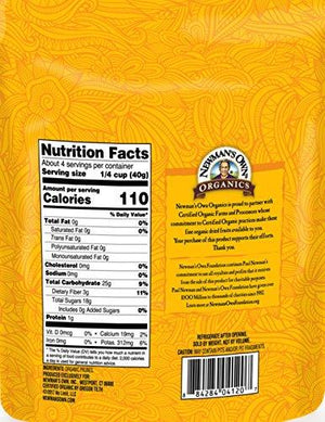 Newman's Own Organics California Pitted Prunes 6-Ounce Pouches (Pack of 12)