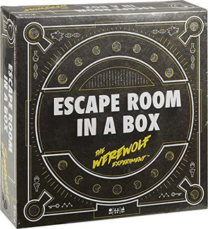 Escape Room In A Box The Werewolf Experiment, Room Escape Group Game For Teens And Adults, With 19 2D And 3D Puzzles, Connects To Amazon Alexa, Makes A Great Gift For 13 Year Olds And Up