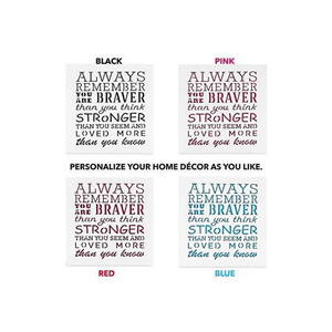 Kauza Inspirational Wall Plaque