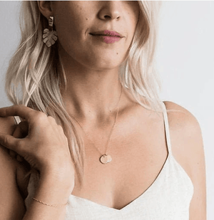 I CAN, I WILL Necklace // 14kt Gold Necklace // Inspirational Jewelry // Power, Strength // Recovery, Healing, Health// You Go Girl