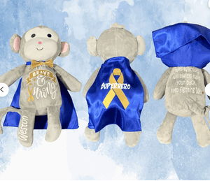 Childhood Cancer Gift, Child Cancer Awareness Gift, Kids Cancer Gift, Gift for child Leukemia, Cancer Survivor, Cancer gifts for child-Chemo