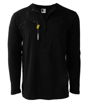 Men's 5 zipper Easy Port Access Chemo Shirt - Best Gift for Cancer Patients
