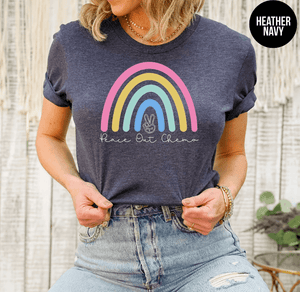 Peace Out Chemo - Women With Cancer, Funny Chemo Gift, Funny Cancer Chemo Shirt, Cancer Survivor Shirt, Breast Cancer Awareness, Chemo Shirt