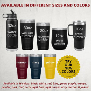 Personalized Caregiver Gift Tumbler