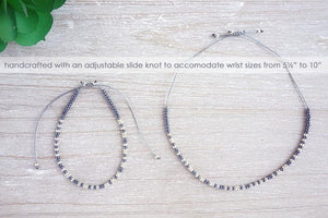 Breast Cancer Awareness - Custom Morse Code Bracelet