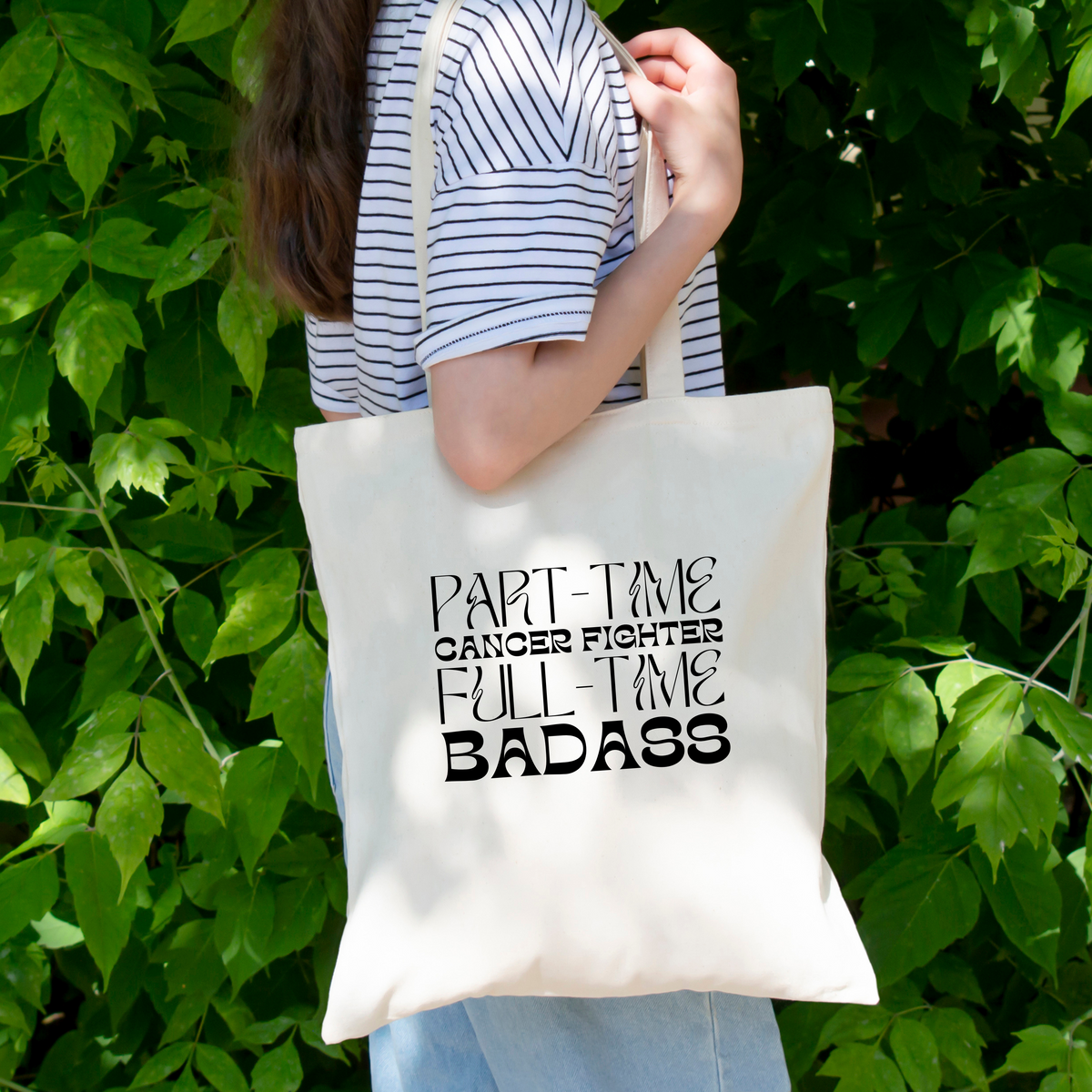 Badass Fighter Tote Bag