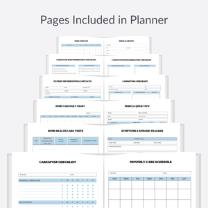 Caregiver Planner 2025 – Stay Organized & Support Loved Ones with Confidence