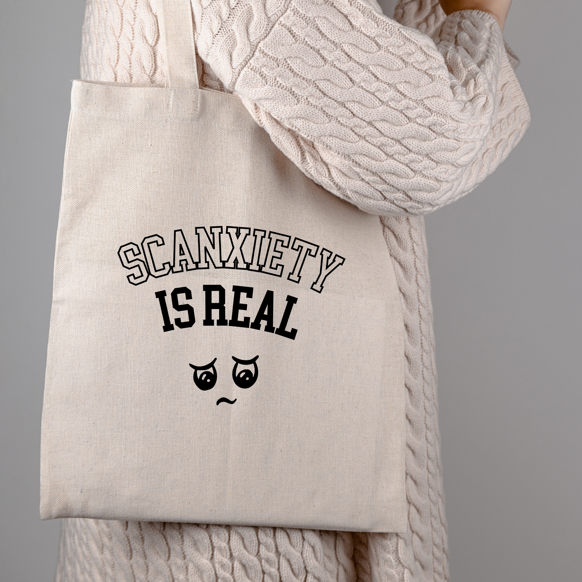 SCANxiety Is Real Tote Bag